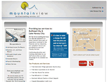 Tablet Screenshot of mvtaxservice.com